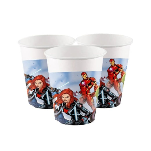 Avengers Pappbecher 8 Stk.