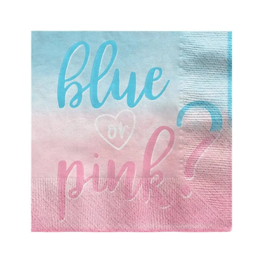 Boy or Girl Servietten 16 Stk.