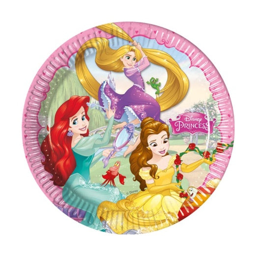 Disney Princess Pappteller 23 cm 8 Stk.