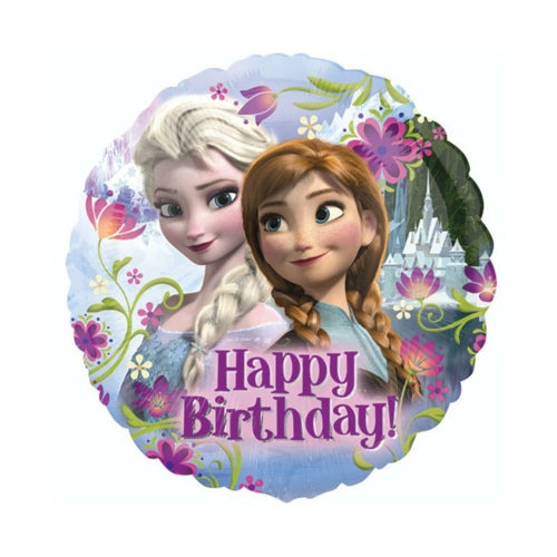 Frozen B-Day Folienballon Helium gefüllt