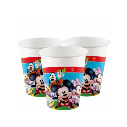 Micky Maus Pappbecher 8 Stk.