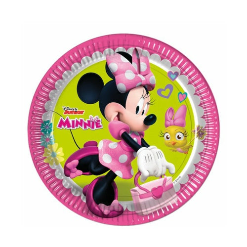 Minnie Maus Pappteller 23 cm 8 Stk.