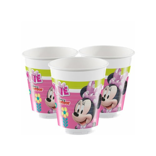 Minnie Maus Plastikbecher 8 Stk.