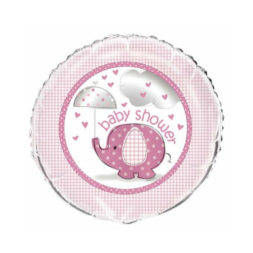 Baby Shower Girl Folienballon Helium gefüllt