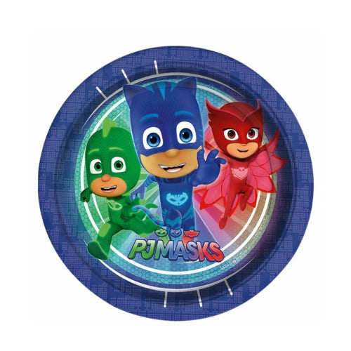 PJ Masks Pappteller 23 cm 8 Stk.