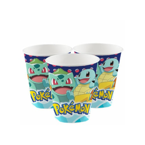Pokémon Pappbecher 8 Stk.